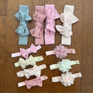 Baby girl bow bundle 🎀